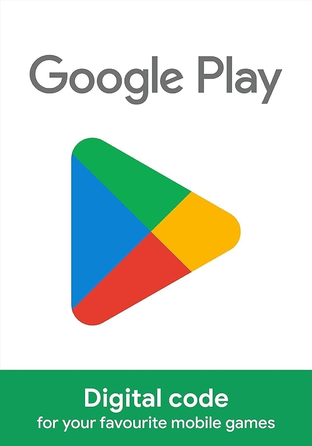 Google Play بطاقة هدايا 20 ريالللهدايا و الألعاب والتطبيقات واكثر (ترسل بواسطة البريد الإلكتروني)