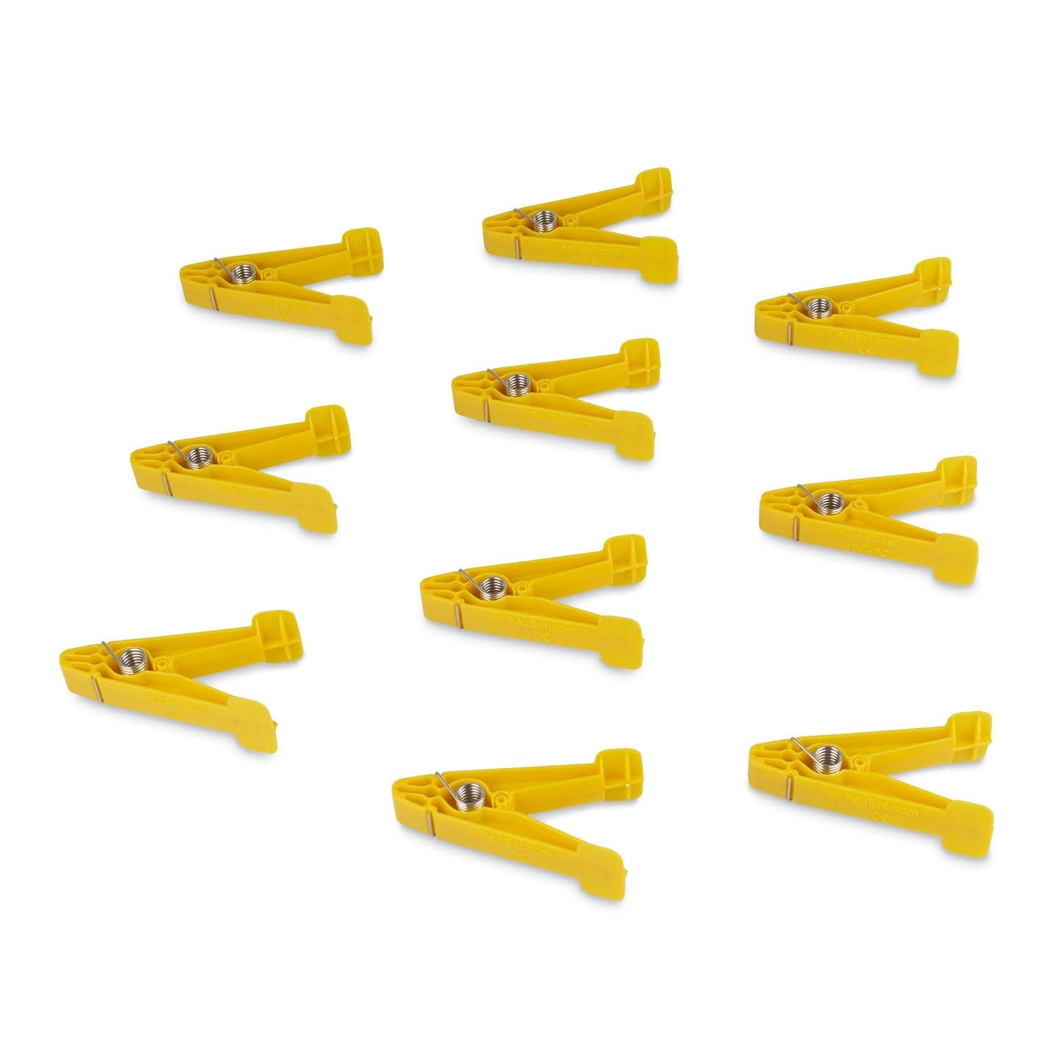 Graded Pinch Finger Exerciser - 10 Replacement Pinch pins - Yellow, x-Light