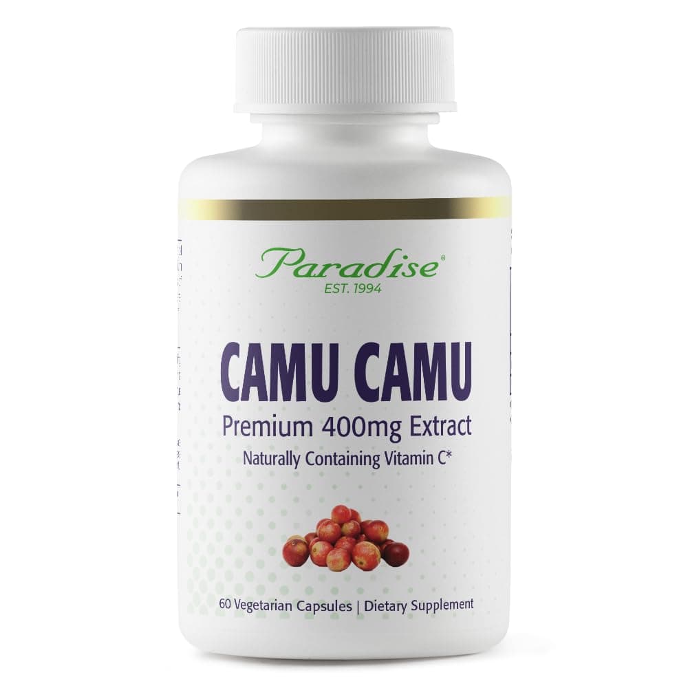 Paradise Herbs Camu, 60 Vegetarian Capsules