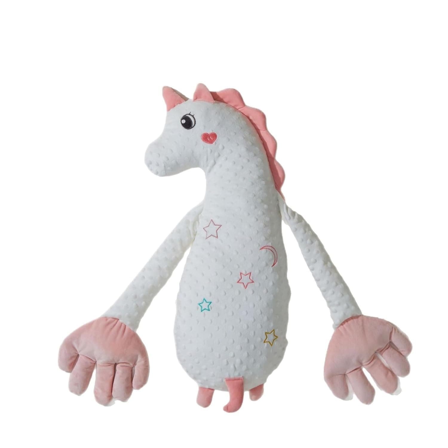 Andanna Musical Plush, Soft Cotton Baby Toy, Sensory Development Toys for Infants Plush Toys Extra Soft Plush w/Flexible Arms,Stuffed Animal for Cuddling & Playing (Unicorn)