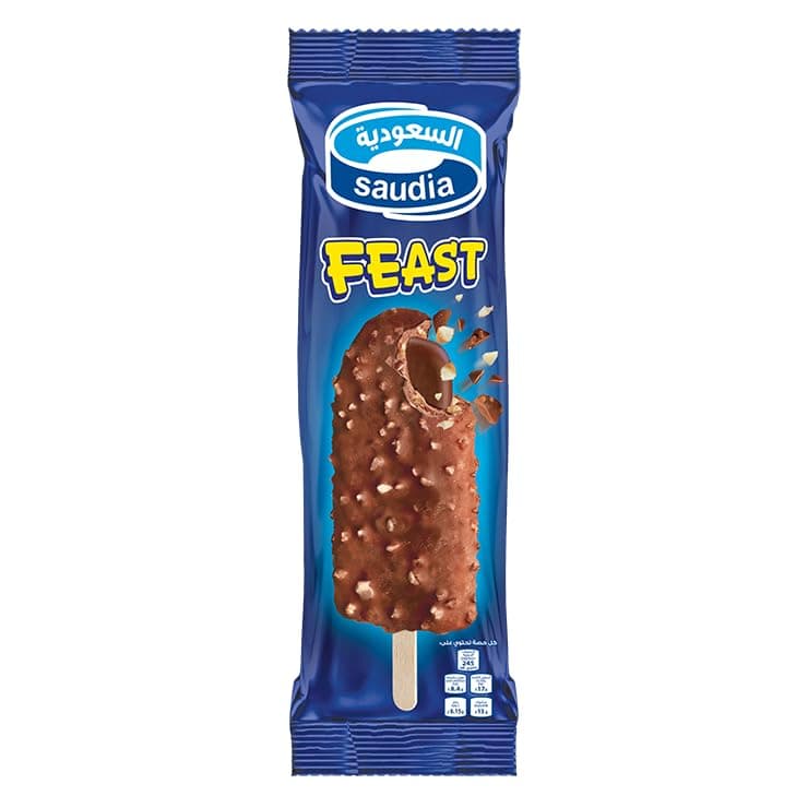 Saudia Chocolate Flavored Ice Cream, 90 ml