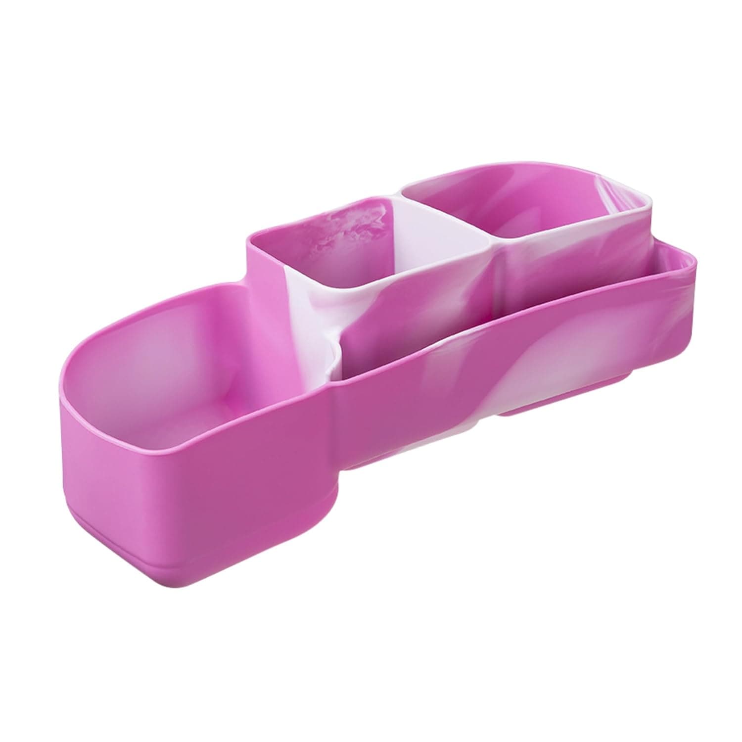Silicone Bento Tray - high sides prevent the movement of food between sections Free from BPA,Care instructions: Dishwasher safe (top rack). Microwave and oven safe,Made from 100% food grade silicone