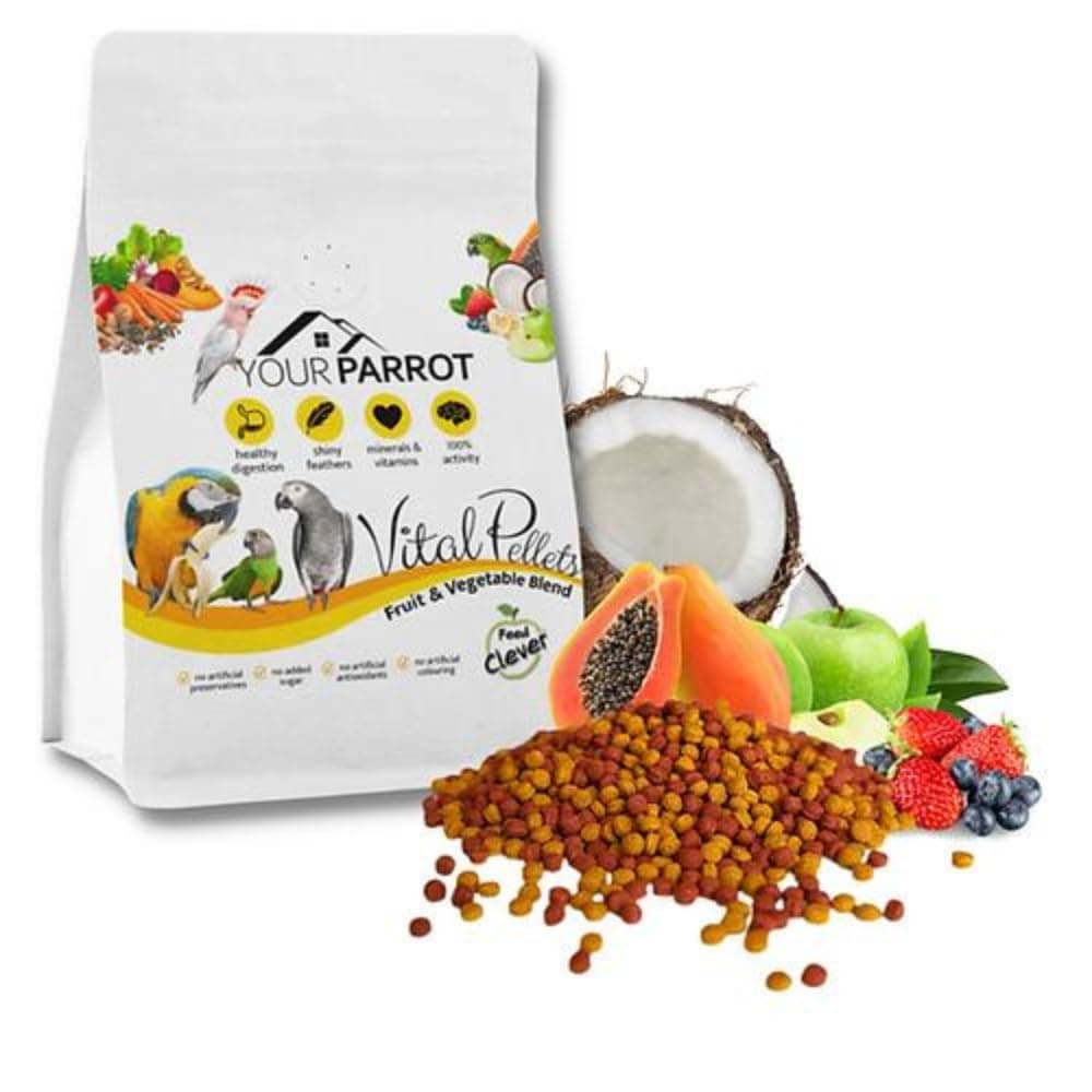 Your Parrot Vital Pellets (Fruit & Vegetable Blend) (3 Kg)
