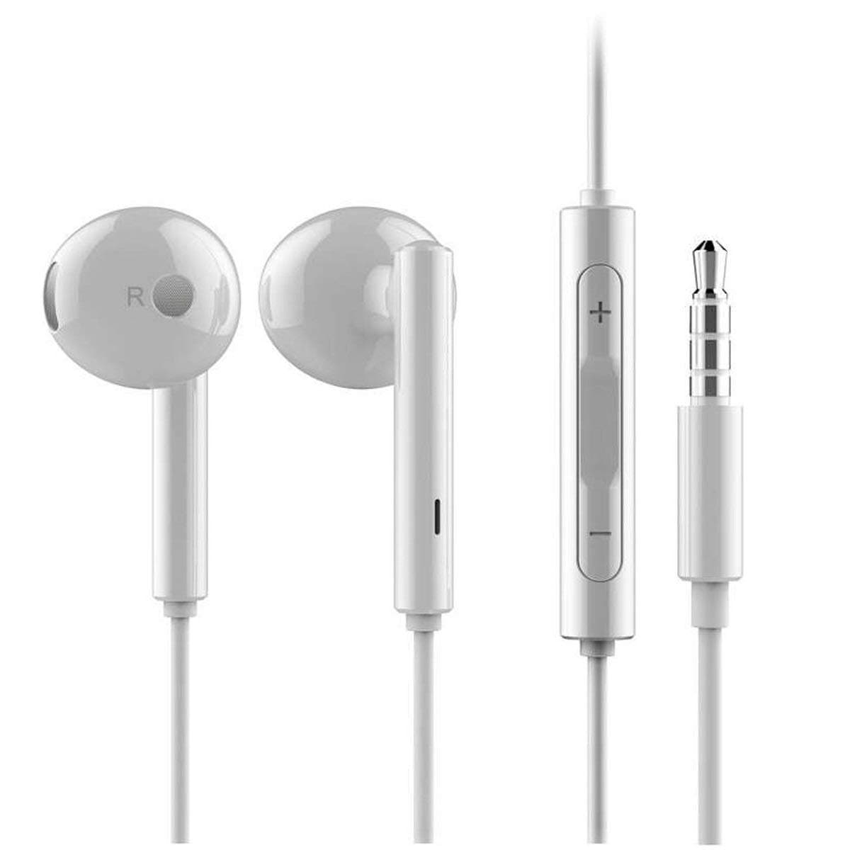 Huawei Genuine Handsfree AM115 In Ear Headset 3.5mm Earbuds with In Line Remote Control P9 P8 Nexus 6P Honor 8 P9 LIte P8 Lite Honor 5X and More