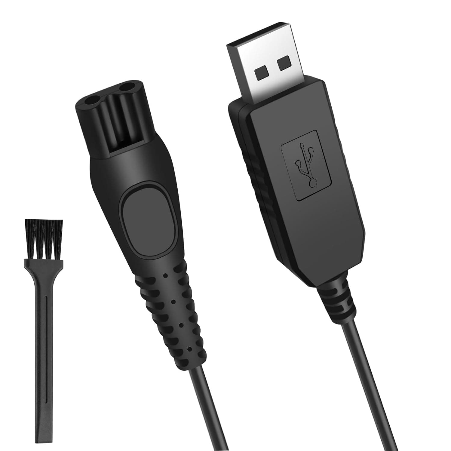 15V for Philips Shaver Charger HQ8505 Cable for Philips Norelco Series 3000,5000,7000,9000,One Blade QP6651 QP6510 QP6520 BT5502 BT9810 QP6650 QP6620 Beard Trimmer,Electric Razor USB Charging Cord