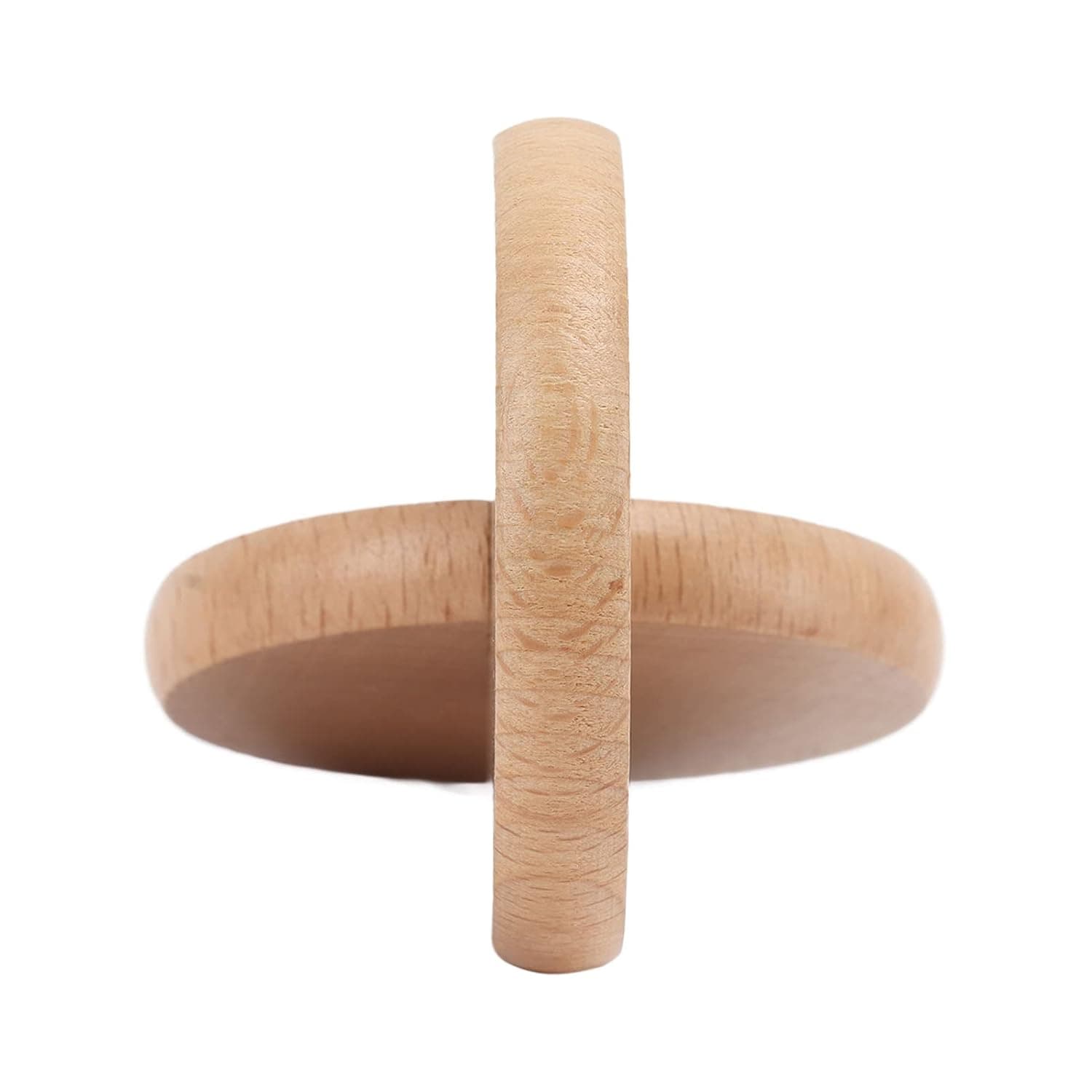 Asixxsix Shape Puzzle, Eco Friendly Beech Wood Baby Developmental Toy for Brain Development and Independence, Baby Stacking Toys with Fine Glossy Surface for Toddlers 6 12 Months