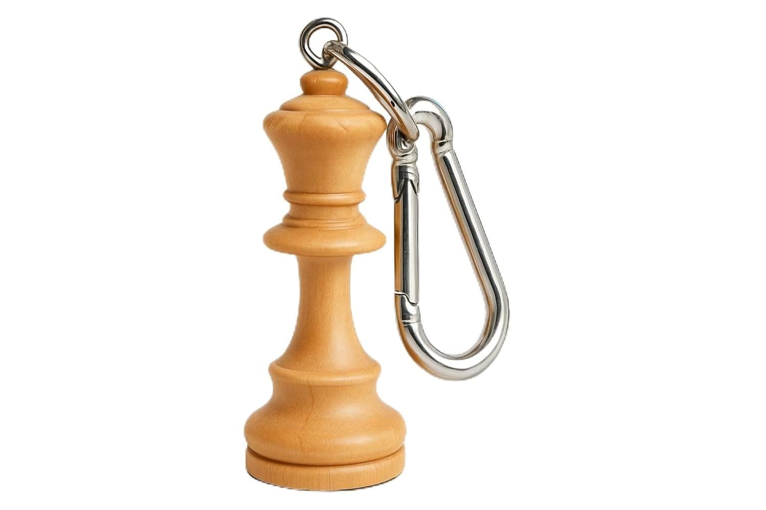 Wooden Chess Piece Keychains - - great for backpacks or chess bags