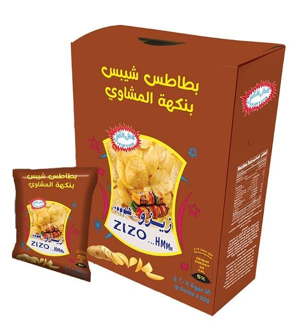 Fesh Fash zizo bbq Duplex box- 20 x 18gms