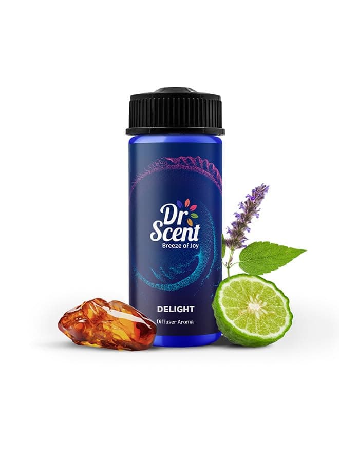 Dr Scent Breeze of Joy Premium Diffuser Aroma Oil Delight | Bright citrus opening, Aromatic freshness, & smooth woody elegance Fragrance, Perfect for Offices, Homes,Spa,Hotel Rooms & Lobbies (170 ml)