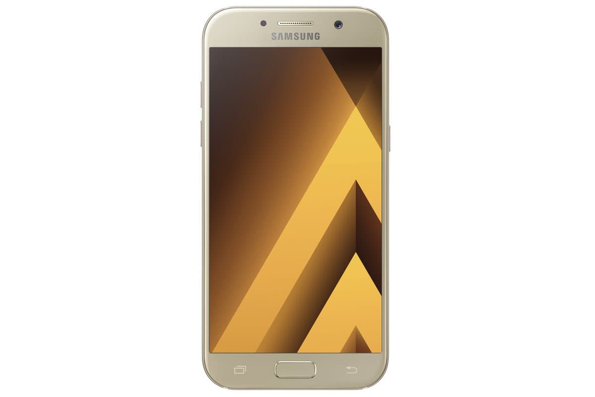 SAMSUNG Sm A520Fz Galaxy A5 Smartphone (32 GB,4G/Lte, Gold Sand)