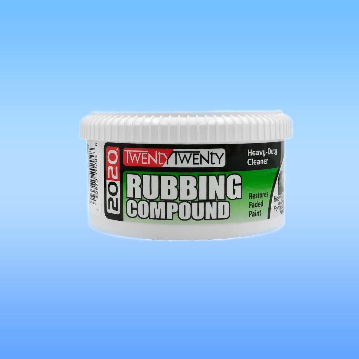 Restore Car Shine with TWENTY TWENTY Heavy-Duty Rubbing Compound - 284g, Eliminates Oxidation & Minor Scratches