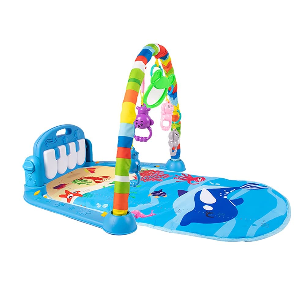 Infant Music Pedal Piano Fitness Rack 0-18 Months Baby Crawling Mat Children's New Toys