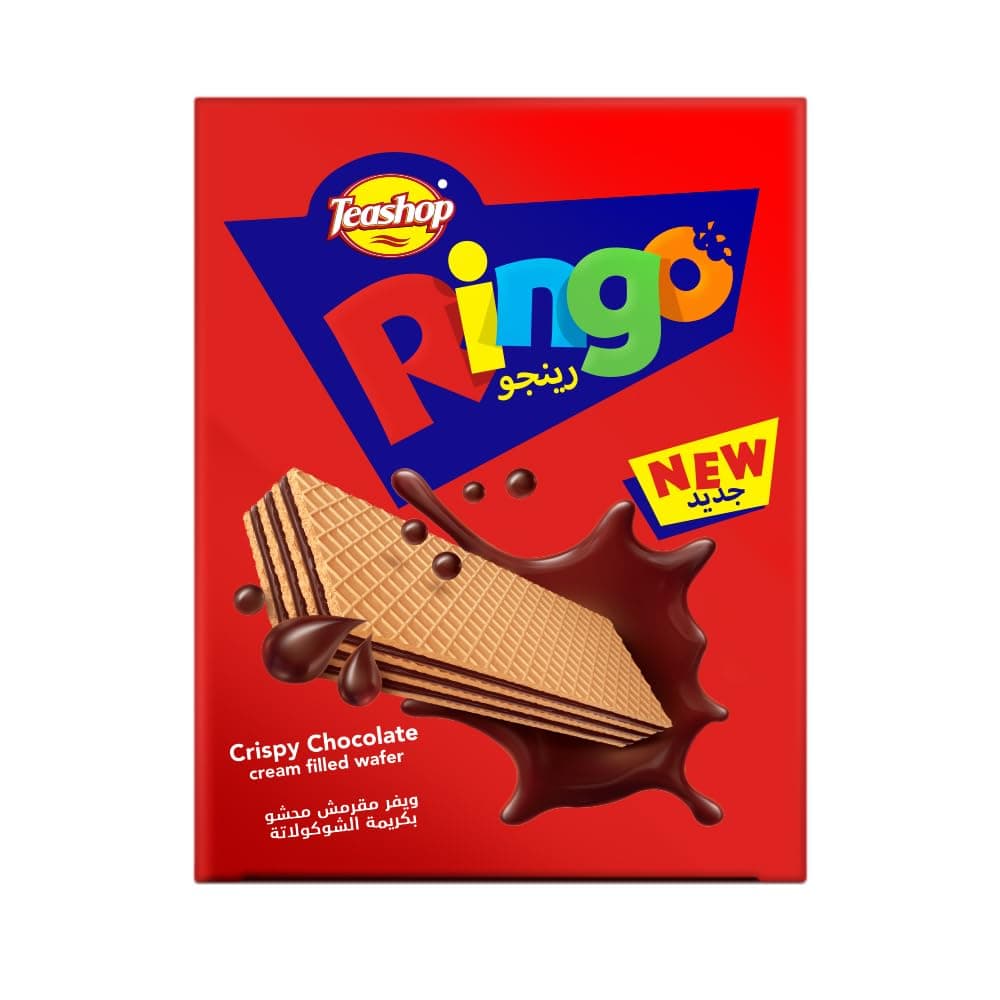 Teashop RINGO WAFER CHOCOLATE 24X18G