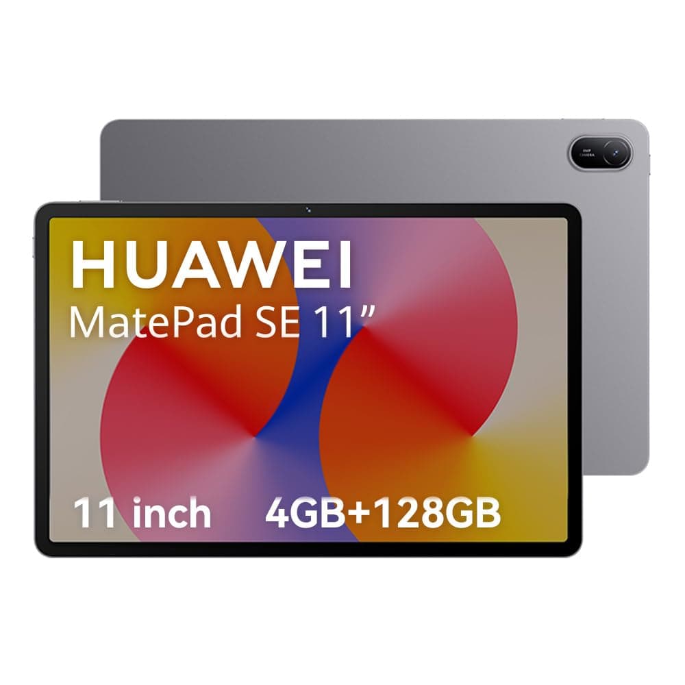 هواوي ميت باد SE 11 AGASSI6-W19B 128GB و4GB لون رمادي عربي، هواوي كير بلس لمدة 12 شهرًا (حصري من أمازون)