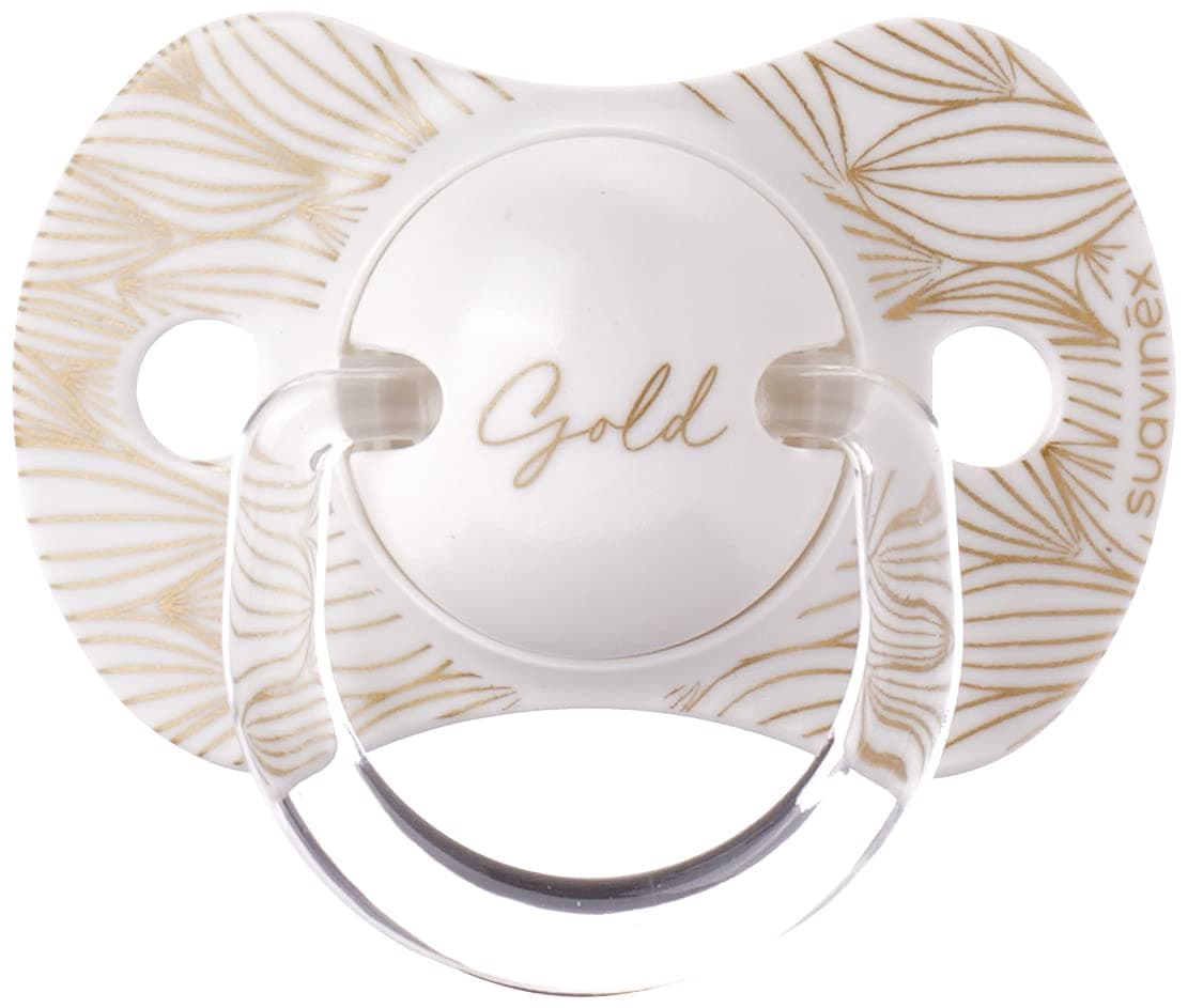 Suavinex Physiological Silicone Soother Teat, S +0/6 Months, Beige