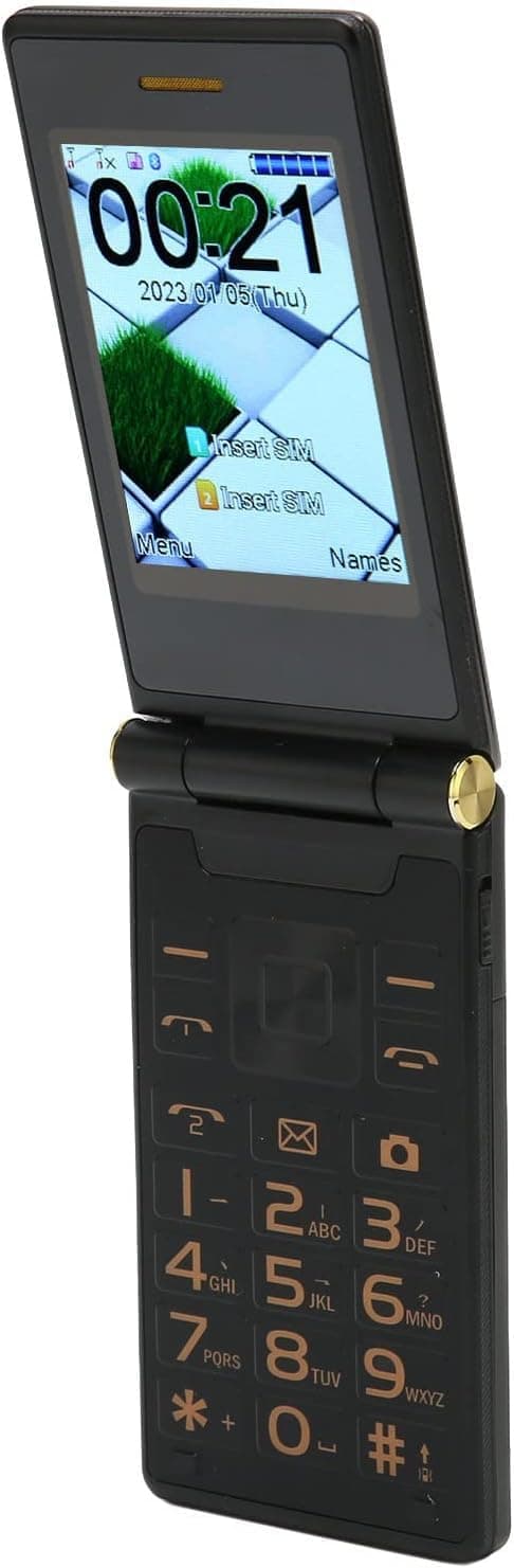 Senior Mobile Phone, 3 Inch Reverse Style, Home Unlocked Mobile Phone