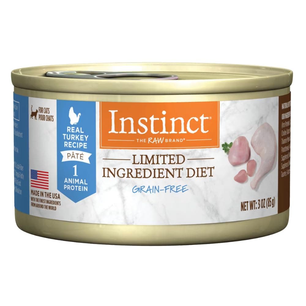 Instinct Cat Wet Food Complete Pate Cans Turkey 85g