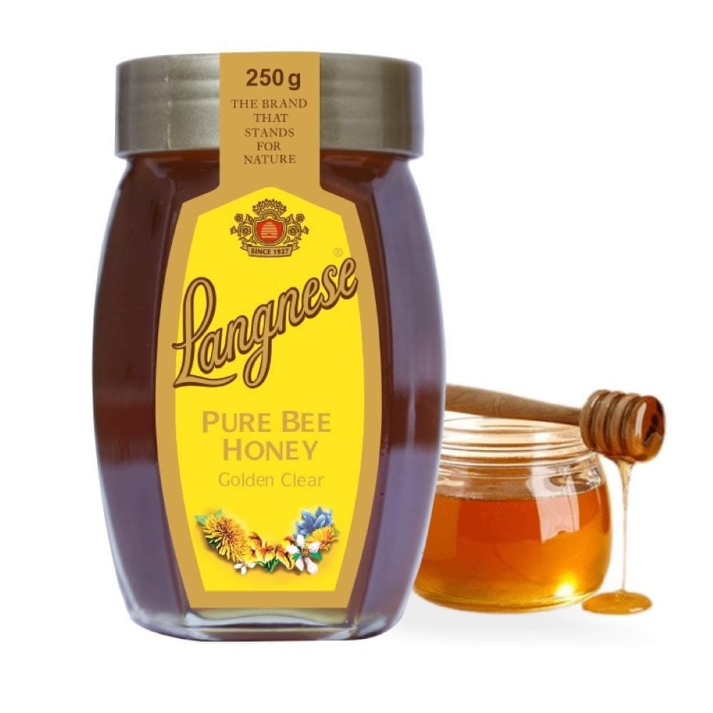 Langnese Golden Clear Pure Bee Honey 250 G