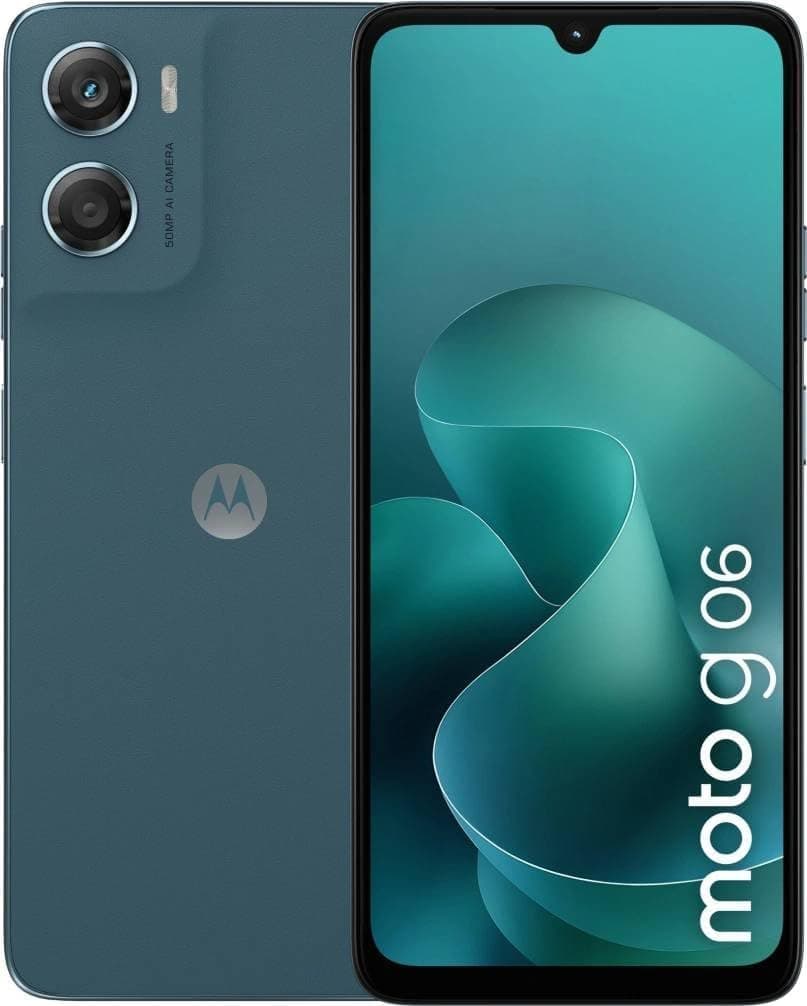 Motorola Moto G06 Dual-SIM 64GB ROM + 4GB RAM (GSM Only | No CDMA) Factory Unlocked 4G/LTE Smartphone (Pantone Tapestry) - International Version