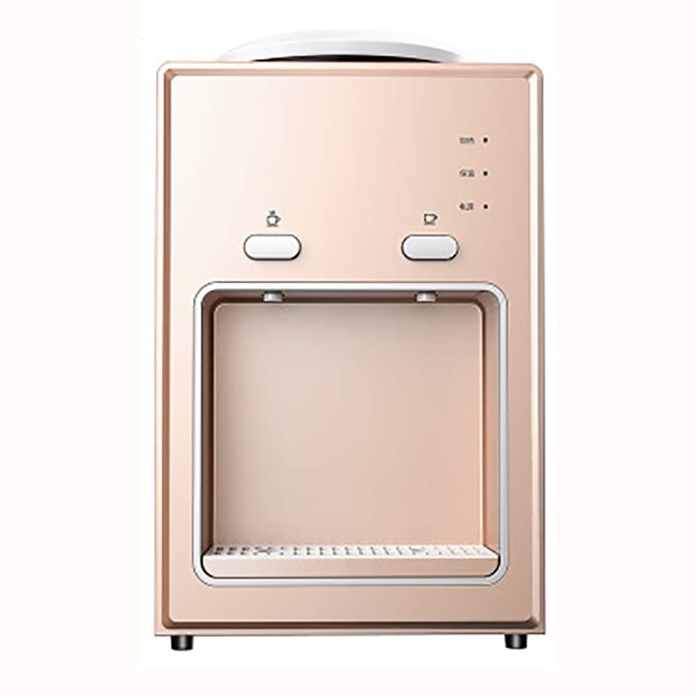 KANBUN Hot and cold Desktop Water Dispenser Electric Water Dispenser Countertop Cooling and Heating Vertical for Household Office,White,Gold,Heat and Cold Present