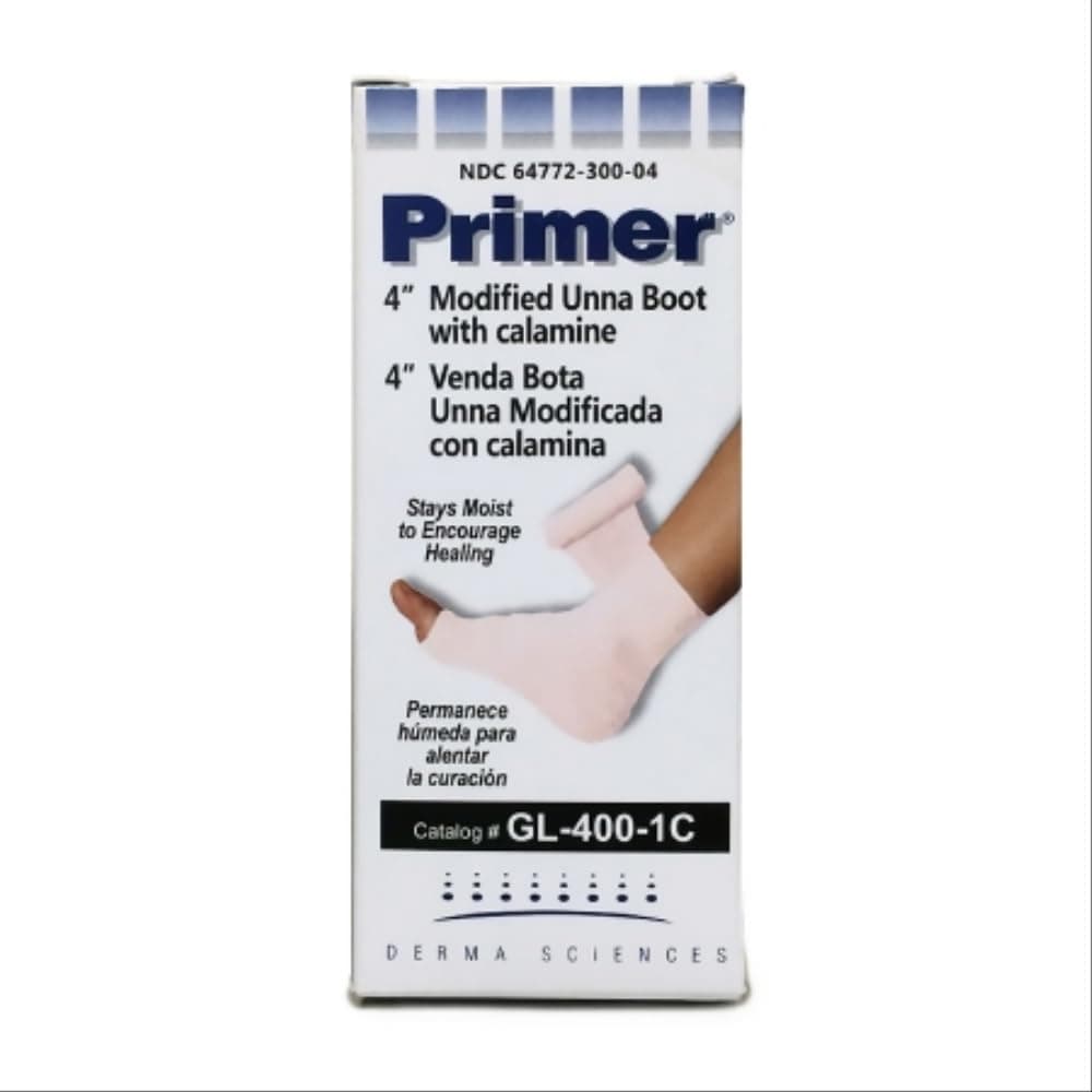 Primer 4" Modified Unna Boot with Calamine (GL-400-1C) (by the Each)