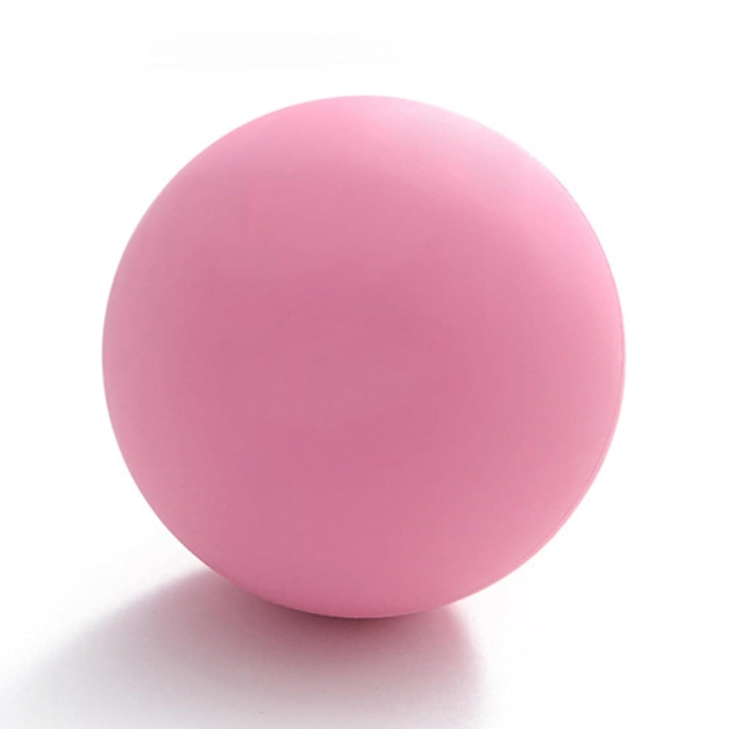 Massage Balls, Fascia Ball, Self-Massage Fascia Ball, Massage Ball, Yoga Fascia Rubber, Round Ball, Trigger Point, Gymnastics Ball, Foot Massager for Muscle Relaxation for All Ages (Pink)