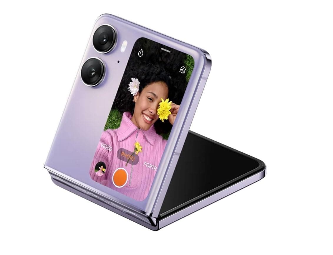 Oppo Find N2 Flip Dual-SIM 256GB ROM + 8GB RAM (GSM only | No CDMA) Factory Unlocked 5G SmartPhone (Moonlit Purple) - International Version