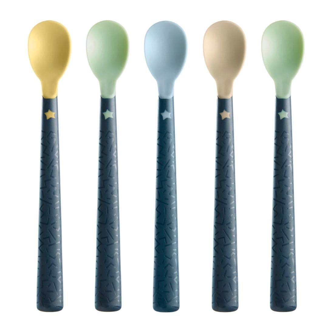 Tommee Tippee Softee Weaning Spoon, 4 m+ ( Pack of 5) | BPA Free