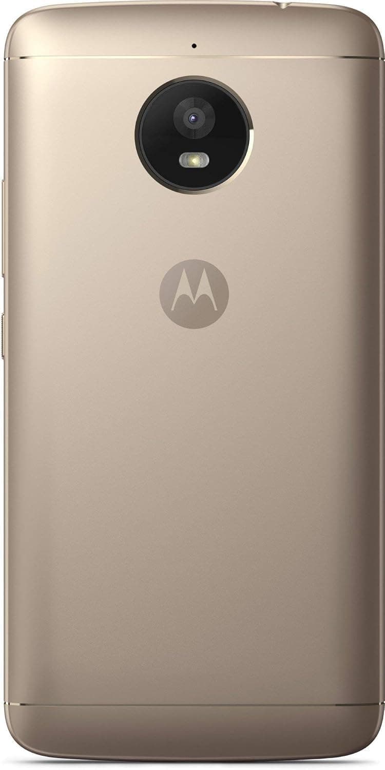 Motorola Moto E4 Plus Dual-SIM 32GB ROM + 3GB RAM (GSM Only | No CDMA) Factory Unlocked 4G/LTE Smartphone (Fine Gold) - International Version