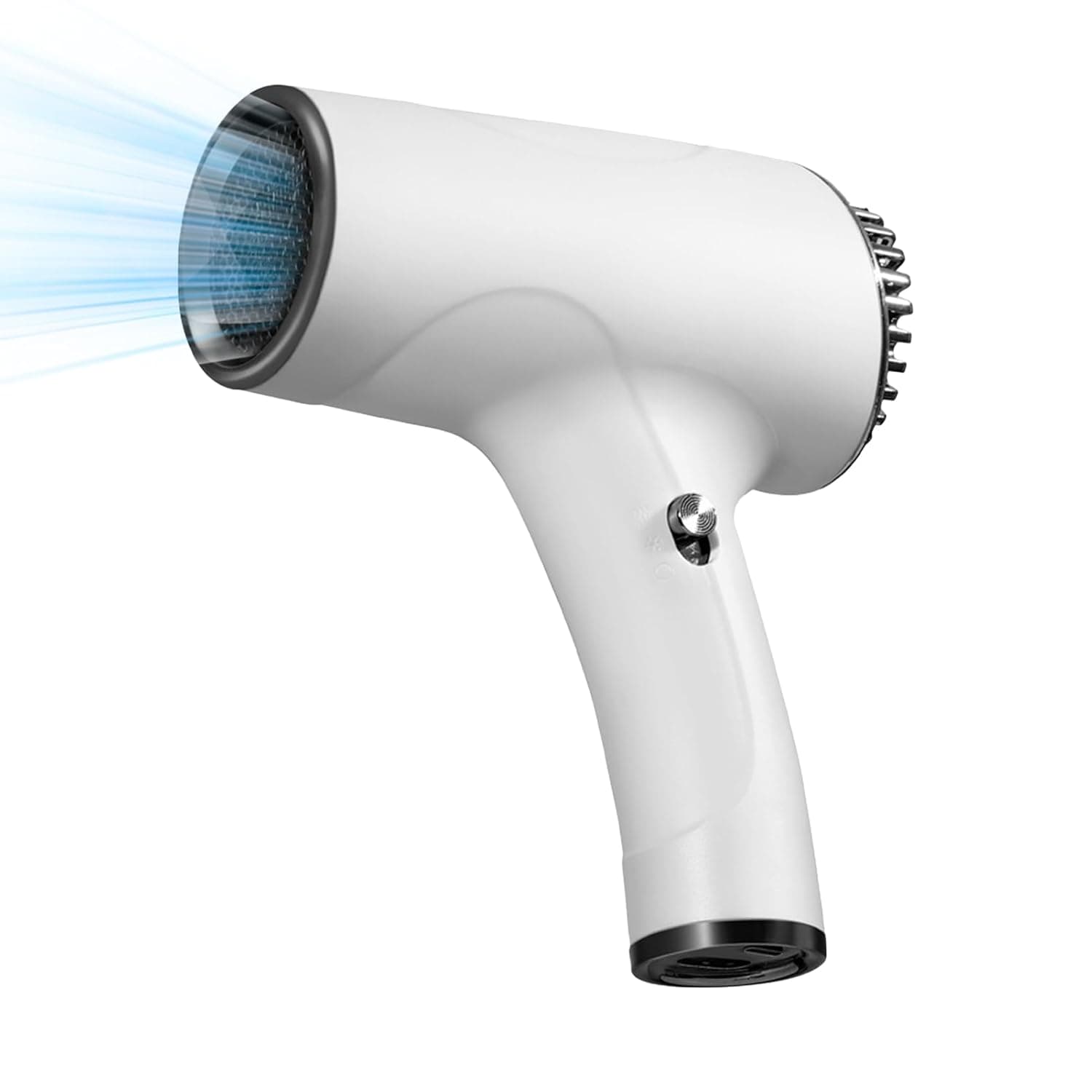 Cordless Blow Dryer | 500W Plug in Fast Drying Blower,2 Speeds Low Noise Rechargeable Portable Hair Dryer - for Women, Men, Home, Bedroom, Dorm, Travel