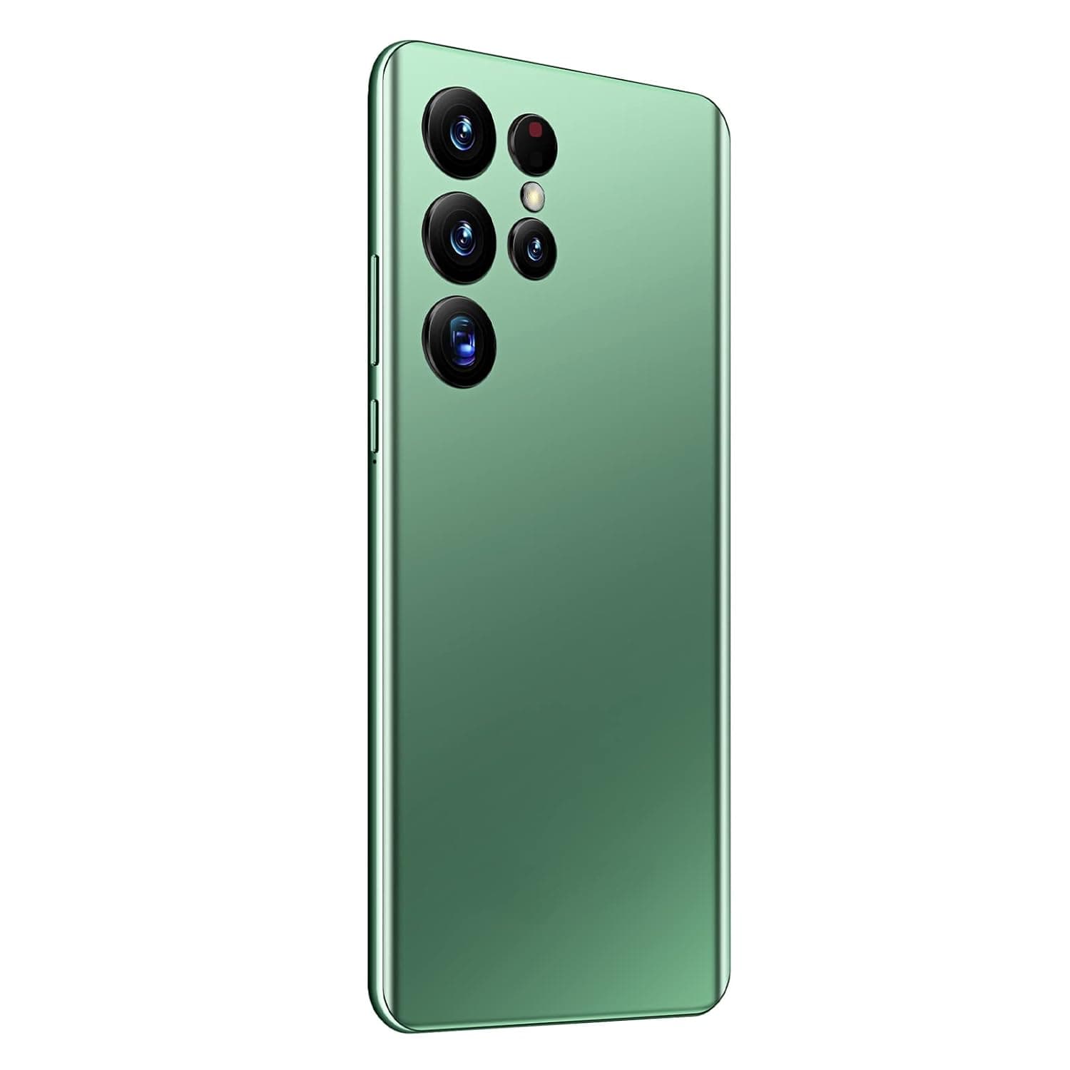 Unlocked Smartphone, Face Recognition Smart Phone Type C Charging for Playing Games Green (Color : Green)