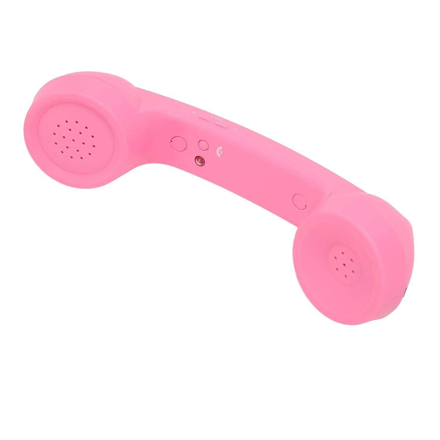 Wireless Bluetooth Mobile Phone Handset Receiver 8 Hours Talking Time 72 Hours Standby Time for Bluetooth Support Devices (Plastic,Red,1) (#2)