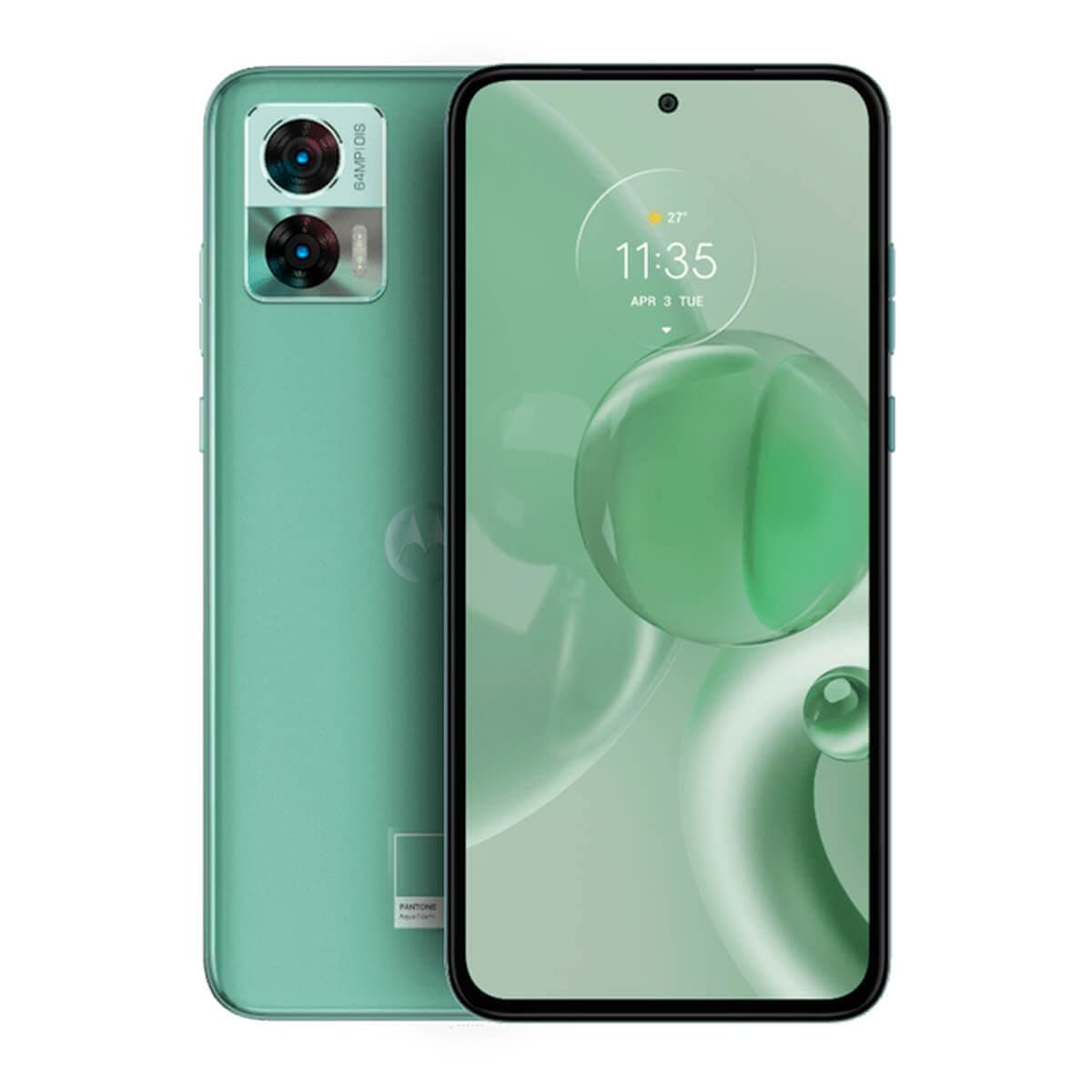 Motorola Edge 30 Neo Dual-Sim 128GB ROM + 8GB RAM (GSM only | No CDMA) Factory Unlocked 5G SmartPhone (Aqua Foam) - International Version