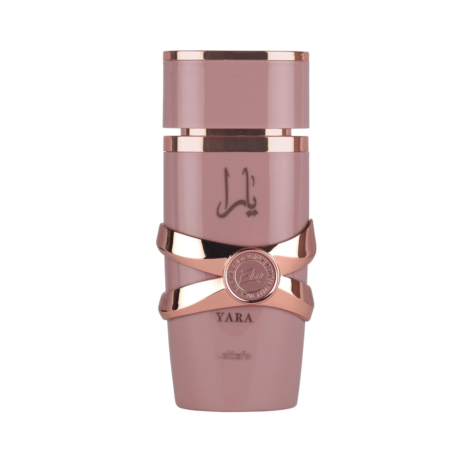 Lattafa Yara Elixir Eau de Parfum, Rose and Gold Design, Luxurious Glass Bottle, 100 ml Women's Perfume