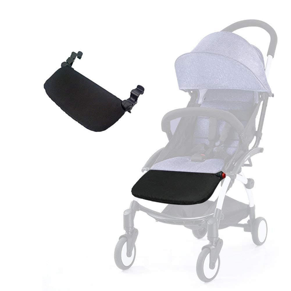 SeedFuture Stroller Footrest 8.5 Inch Accessories for Babyzen Yoyo Yoya Baby Time Feet Extension Infant Pram Footboard (21cm), black, 1 Count (Pack of 1)
