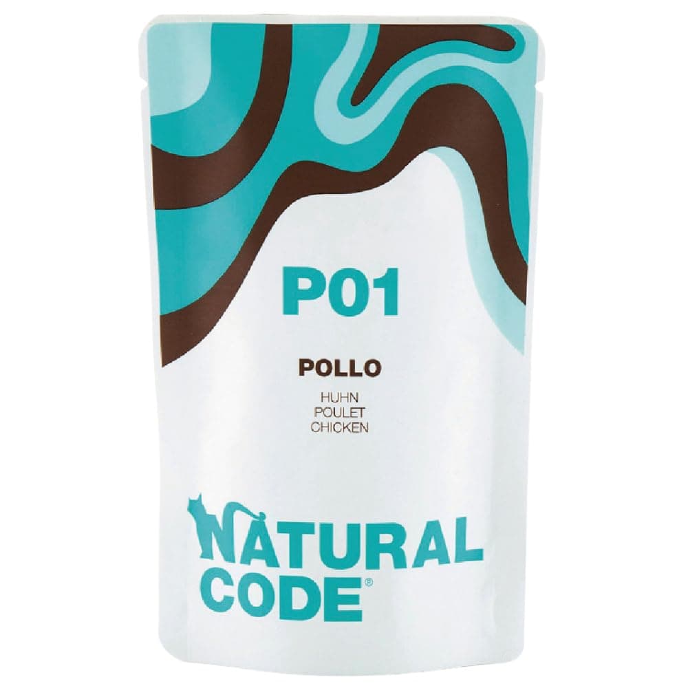 Natural Code Cat Wet Food Pouch Chicken Adult 70g