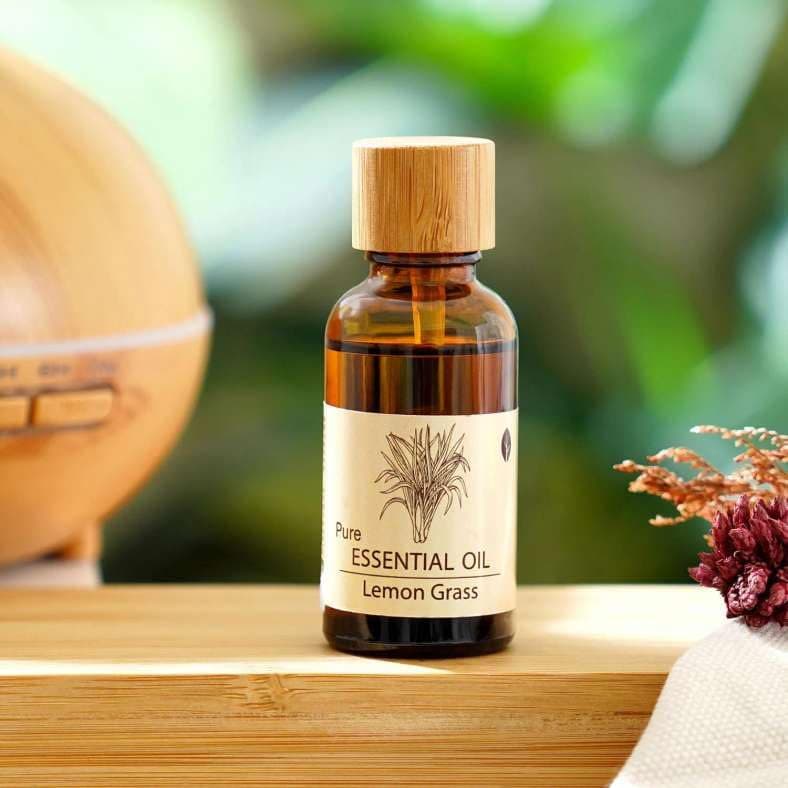 PAN HOME Pure Essential Oil Lemon Grass 30ML - Fragrance Oil, Natural, Comforting Scent, High Quality Material