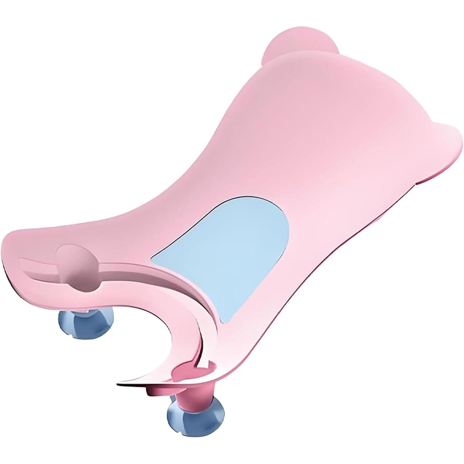 Tazweeq Baby Sink Buttock Washing Bather, Portable Lightweight Bath Seat for Toddlers, Space-Saving Butt Wash Basin, Ideal for New Mothers Postpartum Care & Daily Baby Care (Pink)