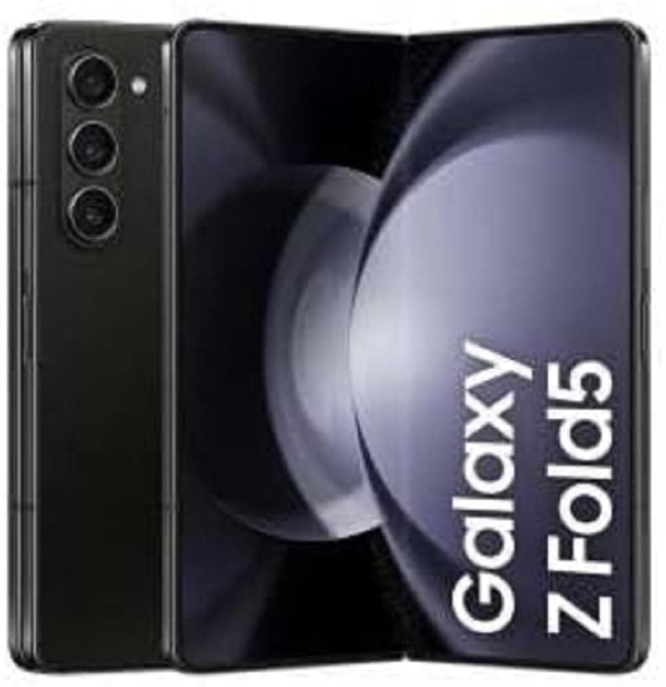 Samsung Galaxy Z Fold5 SM-F946B Standard EDITION Dual-SIM 256GB ROM + 12GB RAM (Only GSM | No CDMA) Factory Unlocked 5G Smartphone (Phantom Black) - International Version