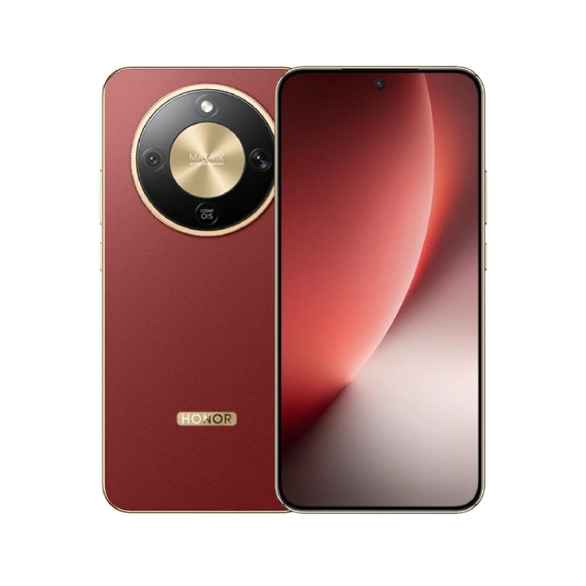 Honor Magic8 Lite Dual-SIM 256GB ROM + 8GB RAM (GSM Only | No CDMA) Factory Unlocked 5G Smartphone (Reddish Brown) - International Version