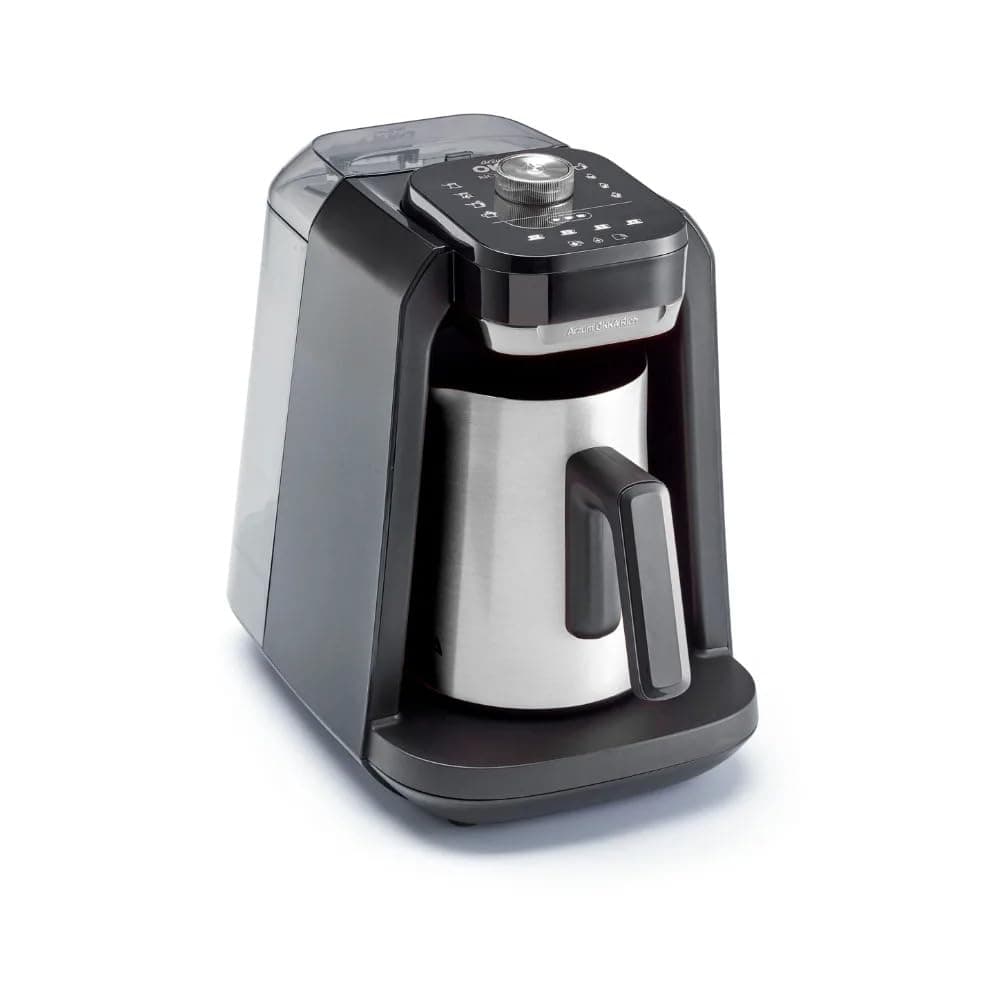ARZUM OKKA RICH PRO PLUS TURKISH COFFEE MACHINE WITH WATER TANK OK0038-05 CHROME