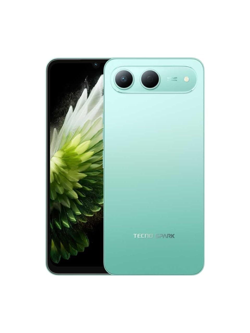 Tecno Spark 40 256GB 5G RAM 8+8 Battery 6000mAh Waterproof Dustproof Main Camera 50MP Turquoise Green