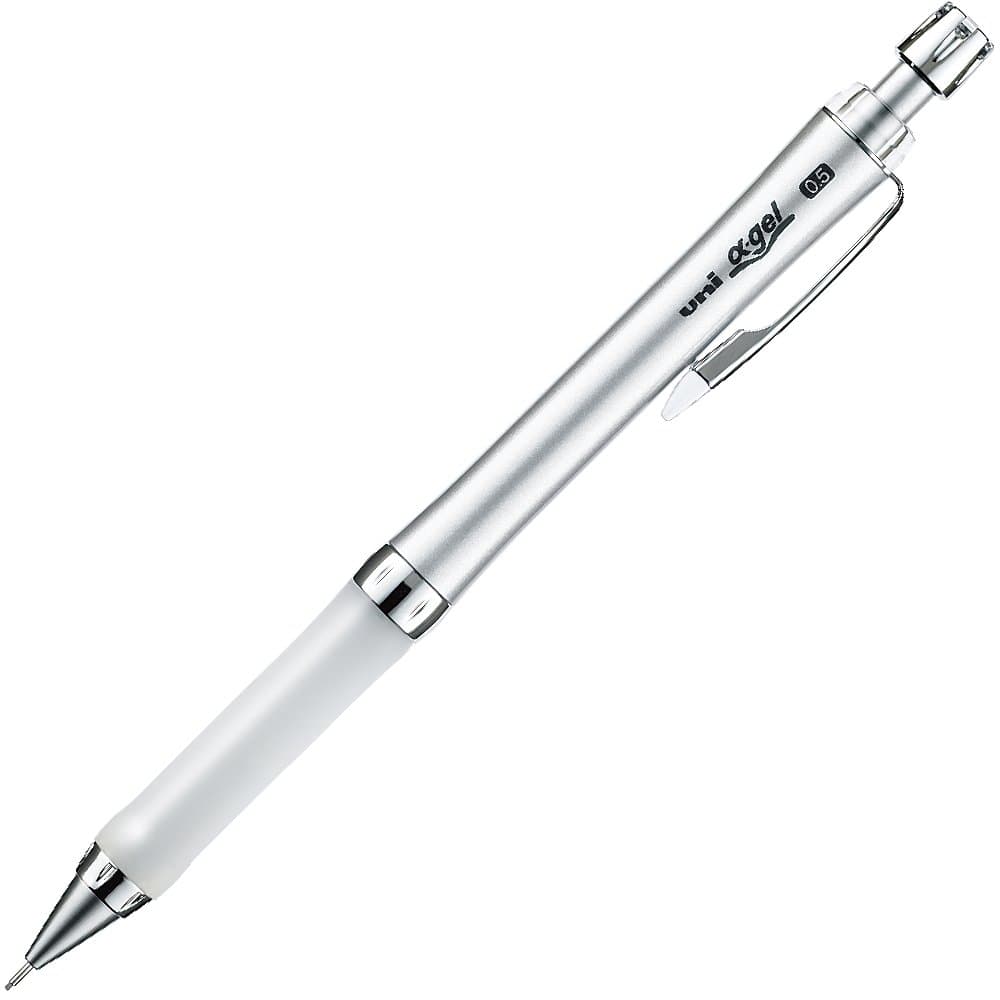 uni Alpha-Gel Mechanical Pencil 0.5mm, White (M5807GG1P.1)