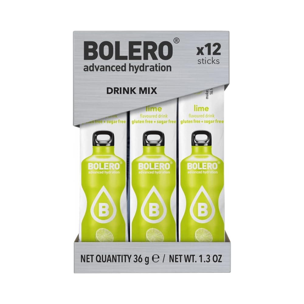Bolero Sticks Drink, 3 g, Lime, 12-Count