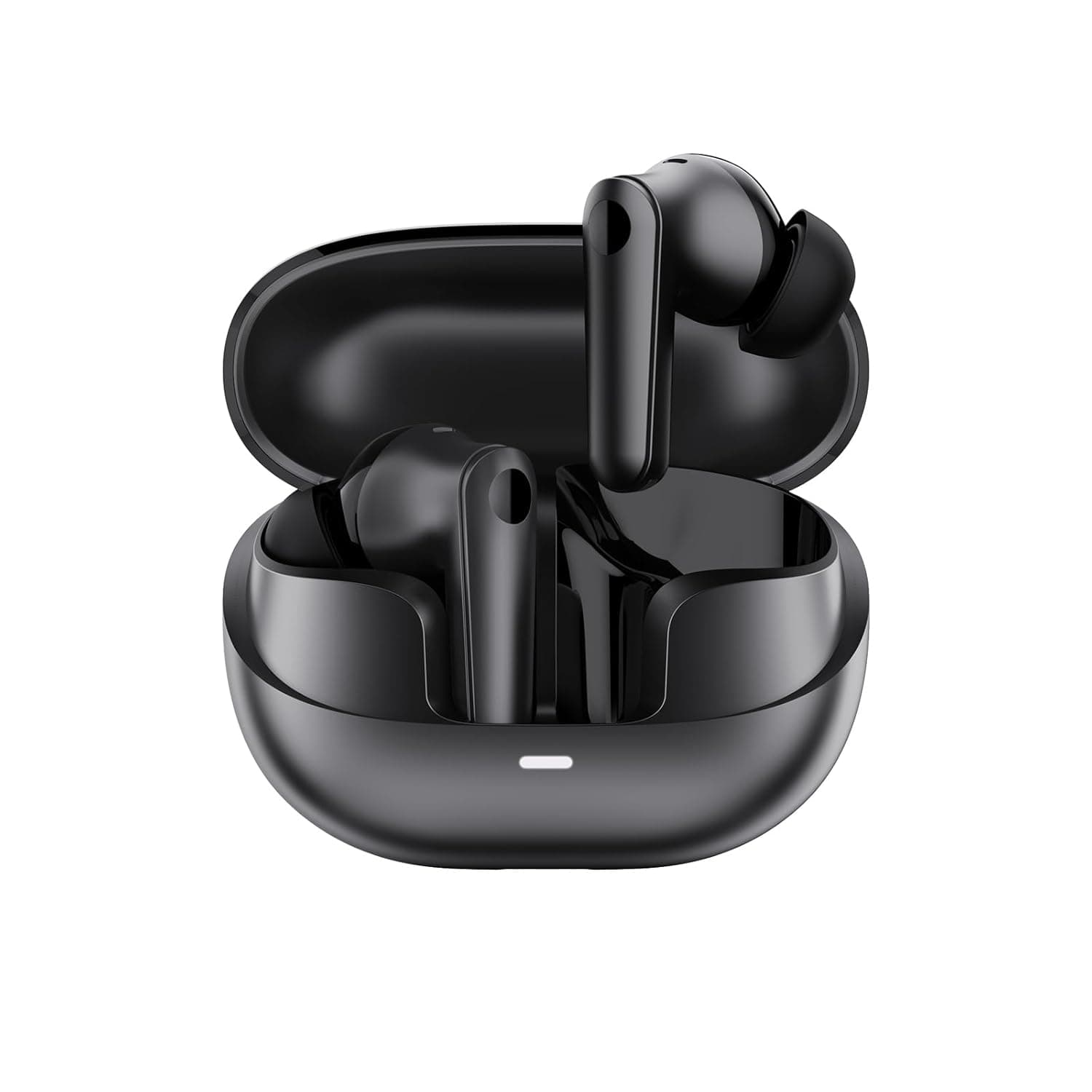 PEJE L08 Wireless Earbuds,2025 Bluetooth 5.4 with ANC & deep bass. 7H playtime, IPX4 sweatproof, USB-C fast charging. AI-enhanced dual-mic calls. Ideal for gym, music & calls.(Black)