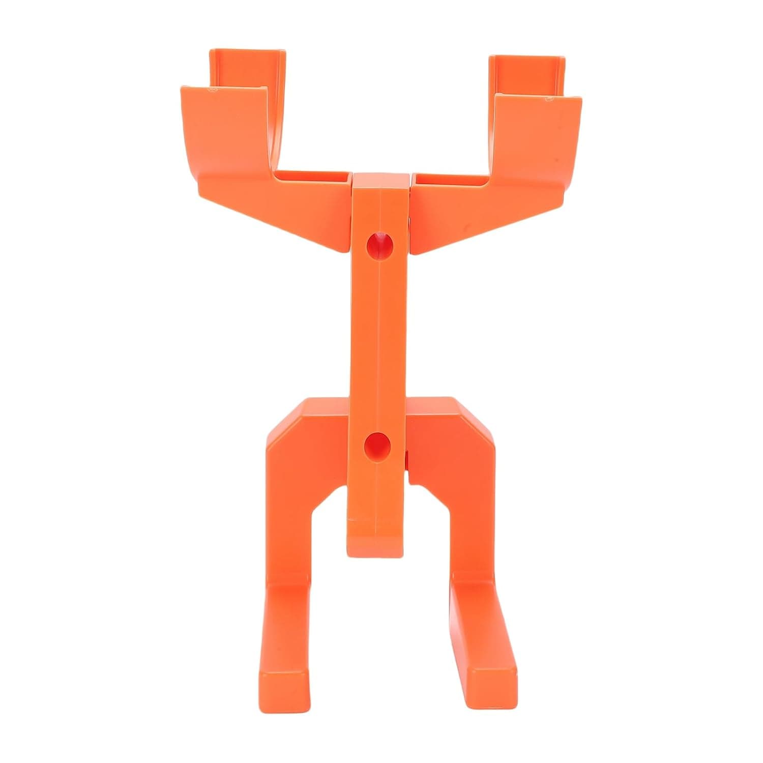 SENECESLI ABS RC Car Wall Rack Space Saving Design for 1/14 1/16 /18/24 RC Model Cars, Easy Setup Process, for Neat Collection Display (Orange)