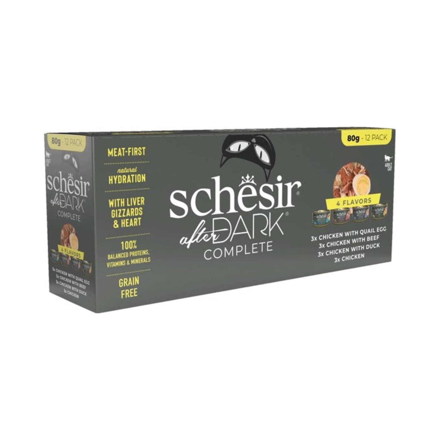 Schesir After Dark Variety Pack 12 x 80 g