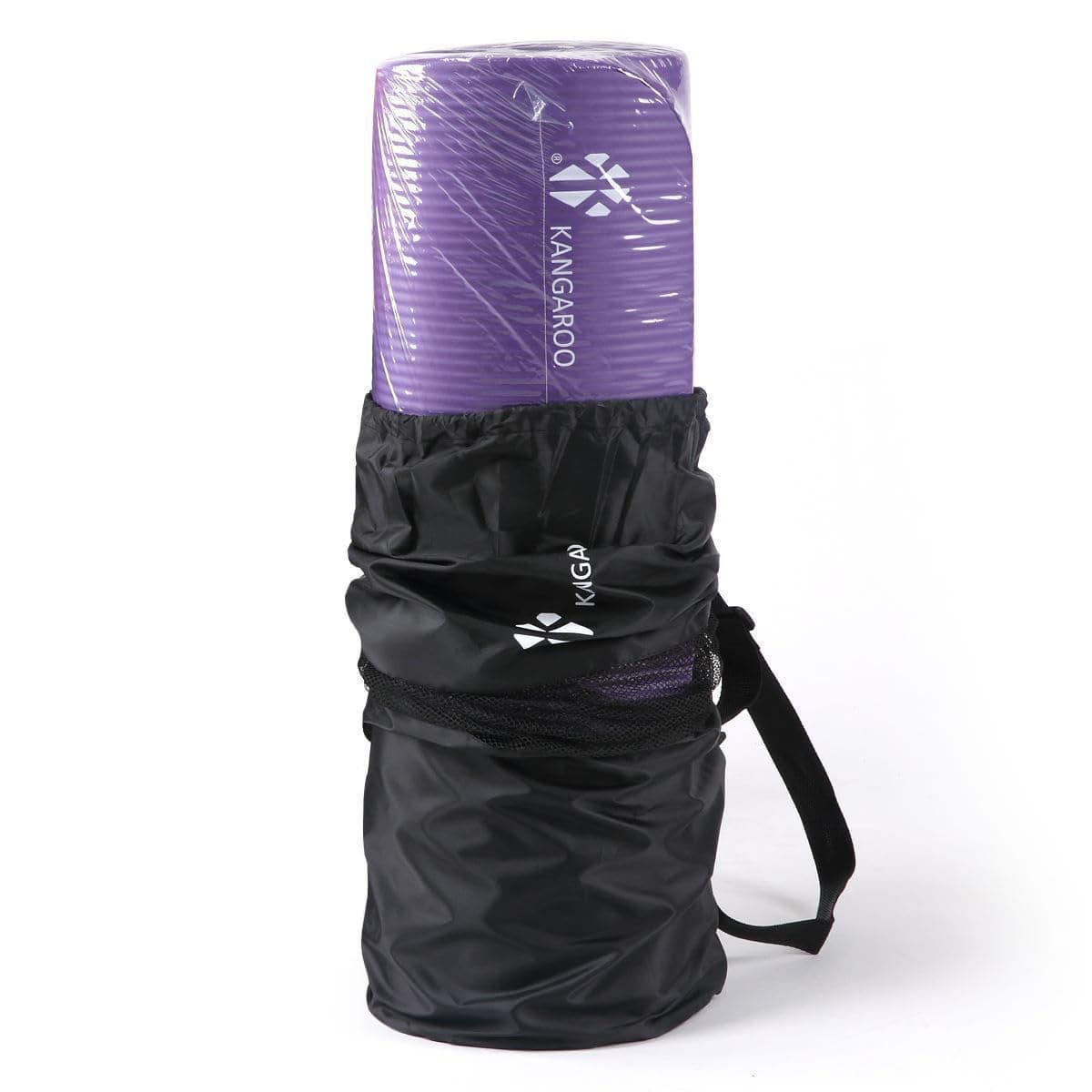 KANGAROO Exercise Mat 15mm Unisex Adult - (23x23x63cm) Purple