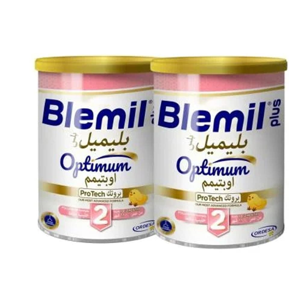 Blemil Baby Milk for 6-12 Month Twin Pack, 2 X 400g - Pack of 1