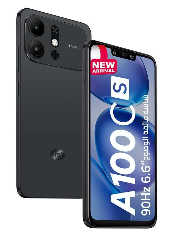 A100Cs Natural Black 3+5GB RAM 128GB 4G - Middle East Version